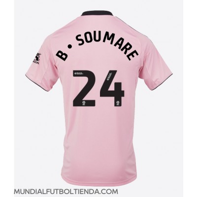 Camiseta Leicester City Boubakary Soumare #24 Tercera Equipación Replica 2025-26 mangas cortas Camiseta Leicester City Boubakary Soumare #24 Tercera Equipación Replica 2025-26 mangas cortas